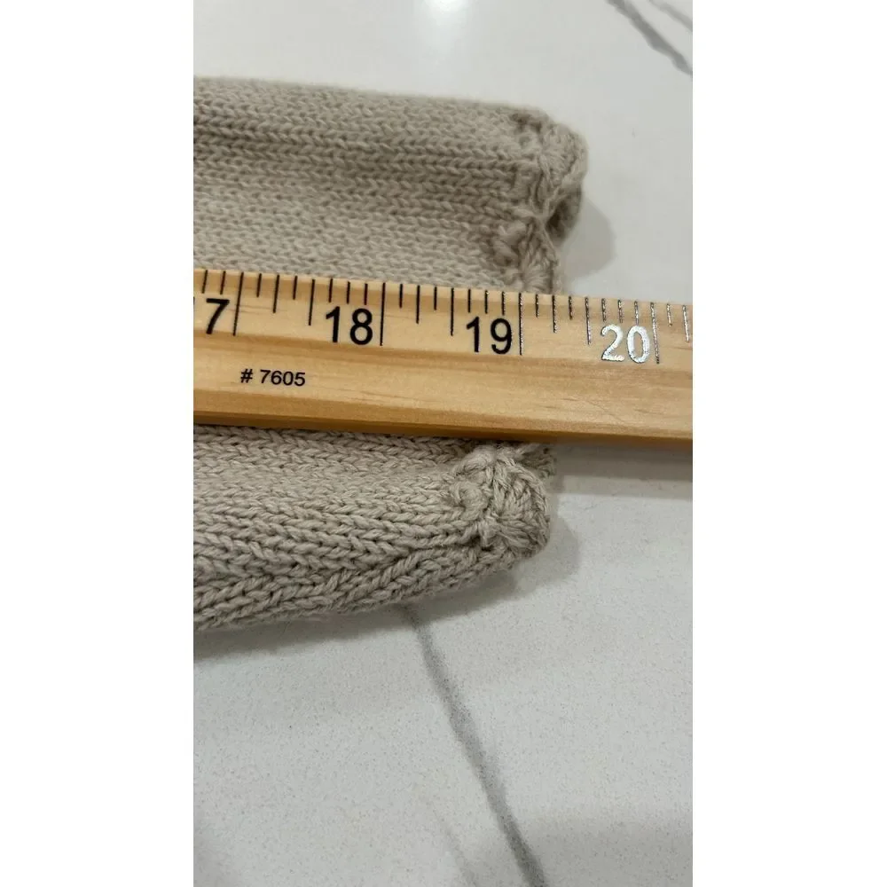 Y2K Vtg 90s Dana Scott Medium Crochet‎ Sweater Long Sleeve Hippie Granny - Picture 7 of 9